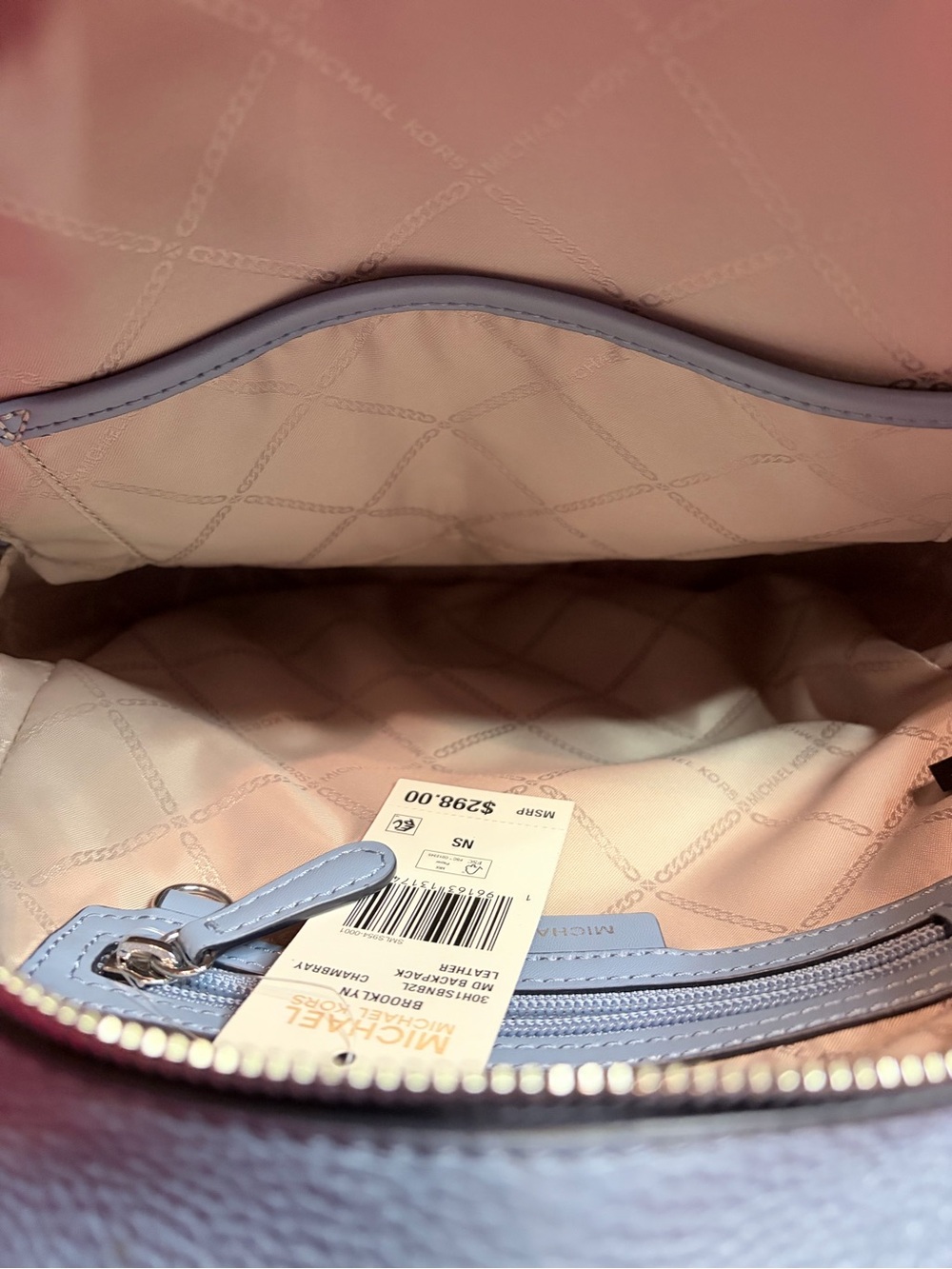 Michael Kors Women's Leather Backpack - Picture 3 of 3